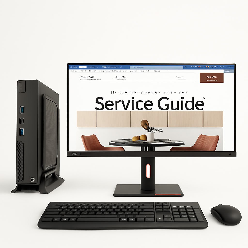 Персональний комп'ютер Unicore (i5-12400 2.5 GHz /H610/16GB/512GB/120W/Win11Pro/комплект клавіатура+миша/монітор 23,8”)